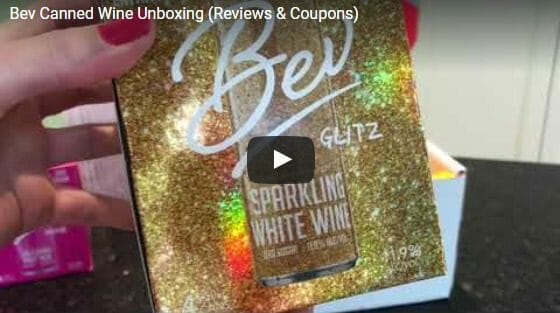Bev Canned Wine Unboxing Video-Bev Canned Wine Reviews-MealFinds