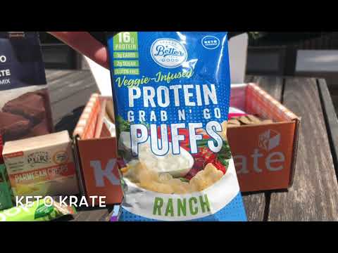 Keto Krate Unboxing (July 2020)