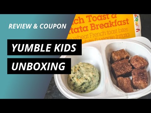 Yumble Kids Unboxing By Mealfinds (REVIEW &amp; COUPON)