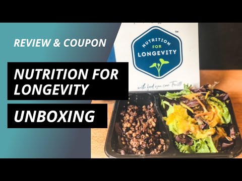 Nutrition for Longevity Unboxing (Reviews &amp; Coupon)