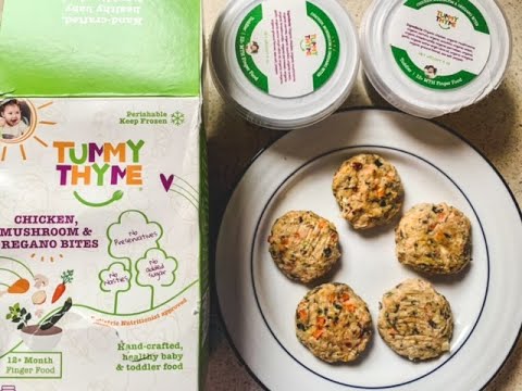 Tummy Thyme Baby and Toddler Food Unboxing by MealFinds