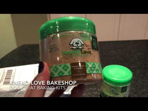 Knead Love Bakeshop Dog Treat Baking Kit Unboxing