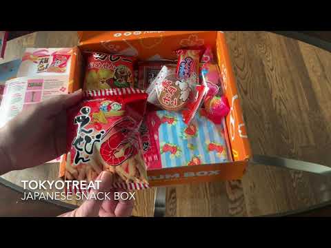 TokyoTreat Unboxing by MealFinds