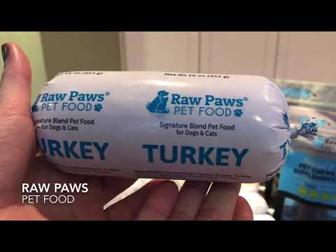 Raw Paws Raw Pet Food Unboxing by MealFinds