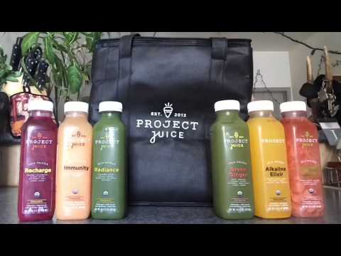 Project Juice Juice Cleanse Unboxing by MealFinds