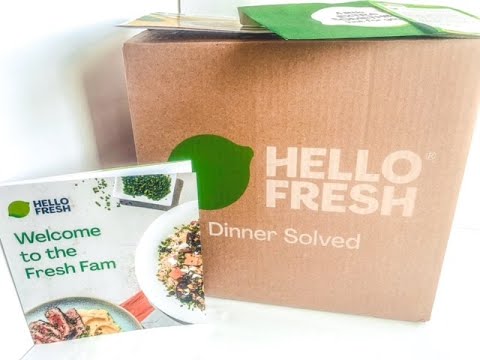 HelloFresh CA Unboxing by MealFinds
