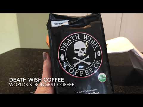 Death Wish Coffee Unboxing by MealFinds
