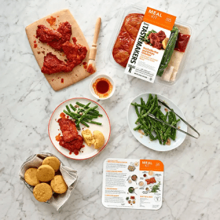 nashville hot and crispy chicken tyson tastemakers meal kits-grocery delivery-mealfidns