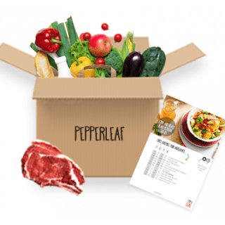 pepper leaf classic box-meal kit delivery-mealfinds