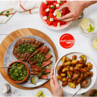 chefs plate steak and potato-meal kit delivery-mealfinds