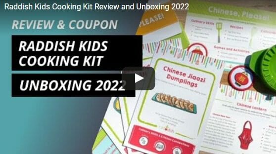 Raddish Kids Unboxing Video-MealFinds