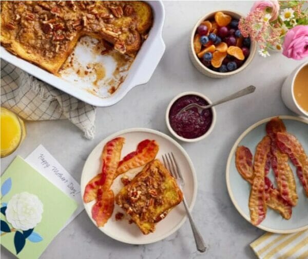 gobble mothers day brunch french toast for four-mothers day brunch meal kits-mealfinds