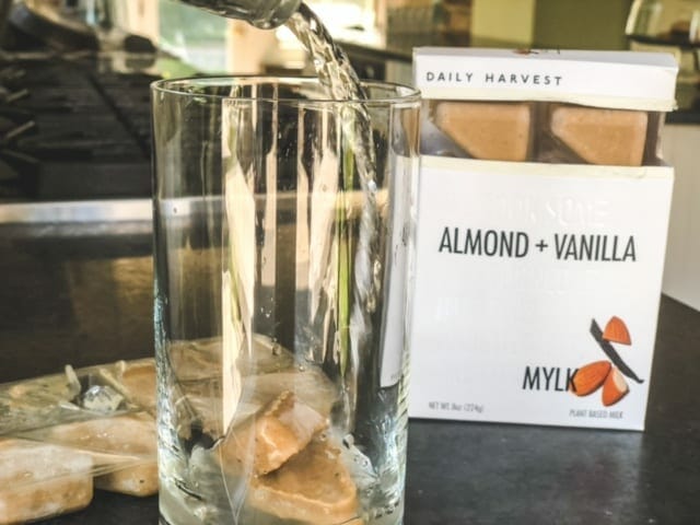 daily-harvest almond and vanilla mylk-daily harvest reviews-mealfinds