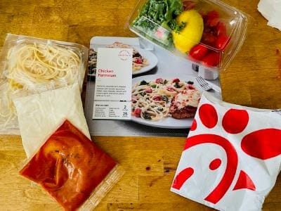 chick-fil-a-chicken-parm-meal-kit-ingredients- Chick-fil-A Meal Kits - MealFinds