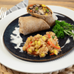 chicken black bean wrap freshology-prepared meal delivery-mealfinds