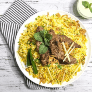kebab biryani halalmeals - prepared meal delivery-mealfinds