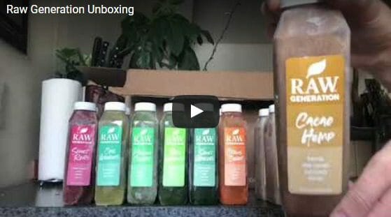raw generation juice unboxing-raw generation juice reviews-mealfinds