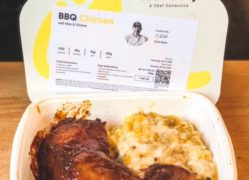 bbq chicken with mac and cheese prepared meal heated in package-CookUnity Prepared Meals Reviews- MealFinds
