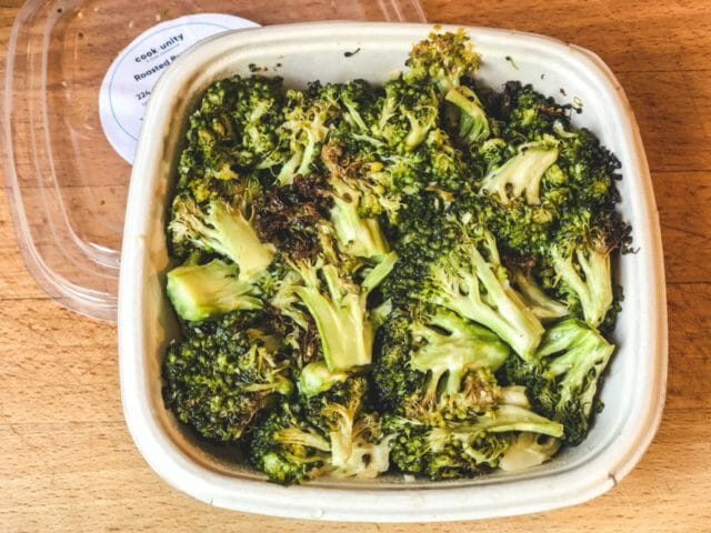 broccoli side-CookUnity Prepared Meals Reviews- MealFinds