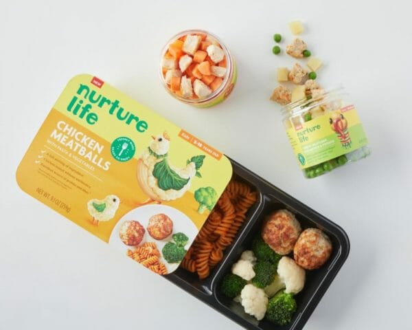 chicken meatballs meal and finger food meals-nurture life reviews-mealfinds