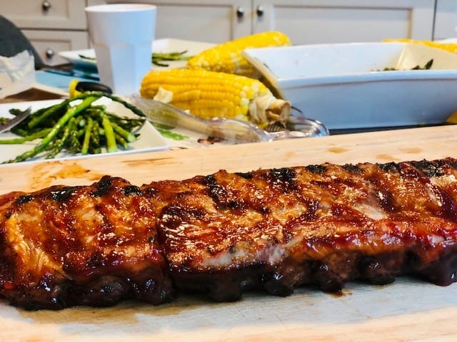tru-local-baby-back-ribs on cutting board- truLOCAL Meat & Seafood Delivery Reviews - MealFinds
