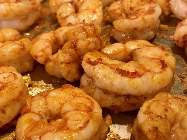 tru-local-shrimp cooking in pan- truLOCAL Meat & Seafood Delivery Reviews - MealFinds