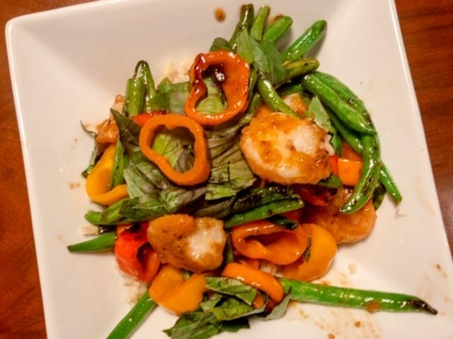 gobble-quick-and-easy-shrimp-stir-fry-cooked-Gobble Meal Kit Reviews-mealfinds