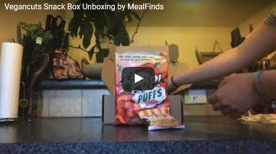 vegancuts august snack box unboxing-vegancuts snack box review-mealfinds
