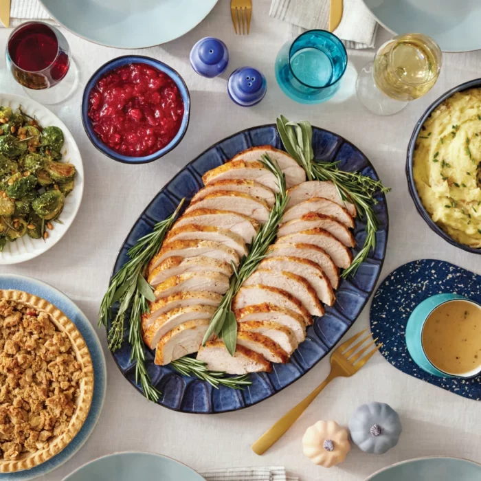 blue apron classic thanksgiving meal kit 2022 menu-mealfinds