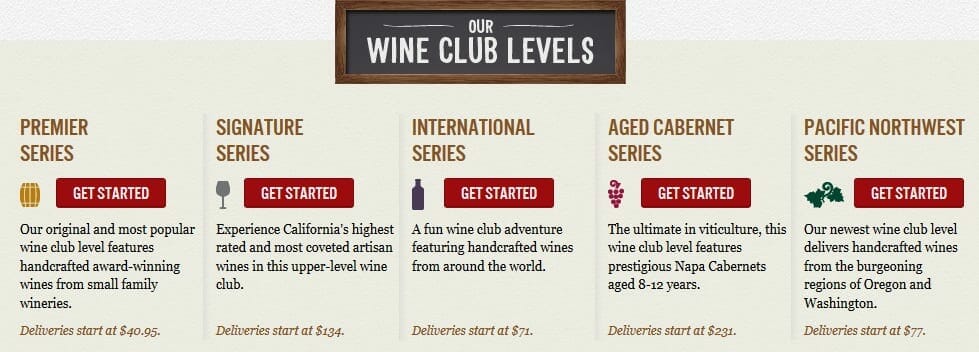 california-wine-club membership levels- california wine club reviews-mealfinds