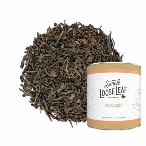 Simple-Loose-Leaf-#-2-Pu-erh-Tea-Premium-Loose-Leaf-Pu-erh-Tea-4-oz-Medium-Caffeine-Classic-and-Earthy