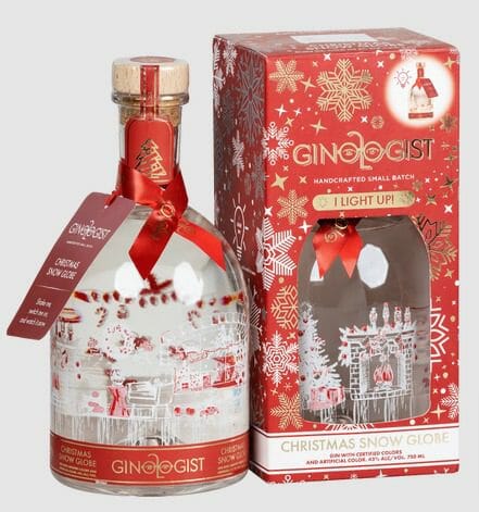 ginologist snow globe -wine gifts ideas-mealfinds