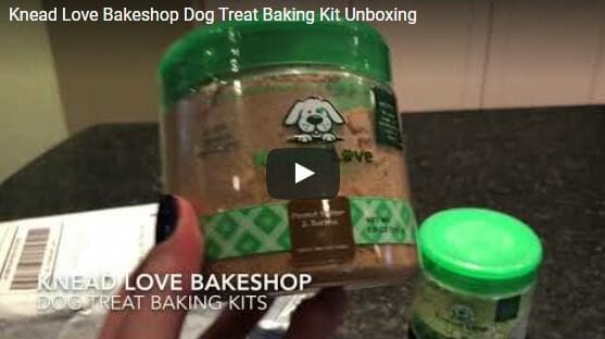 knead love bakeshop unboxing video-knead love bakeshop dog treat reviews-mealfinds