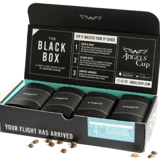 the black box tasting experience angels cup-coffee delivery-mealfinds