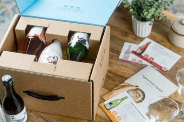 tippsy sake gift box-wine gifts-mealfinds