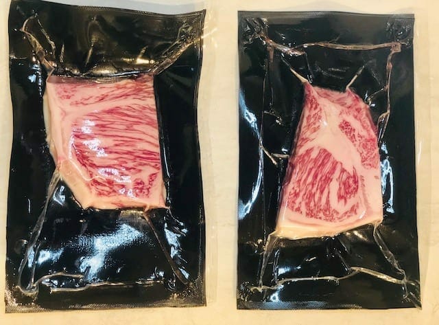 japanese wagyu in packaging-crowd cow review-mealfinds