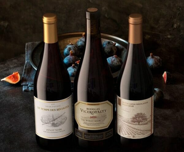 fine wine pinot noir bundle first leaf-wine gifts ideas-mealfinds