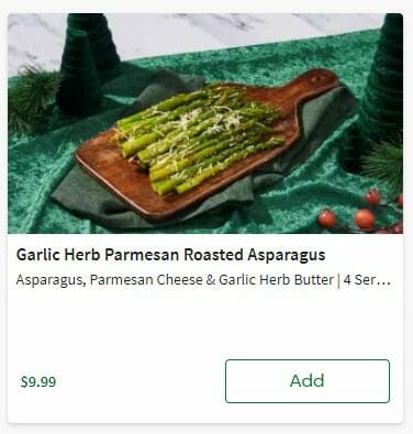 hellofresh holiday box asparagus side 2022-mealfinds