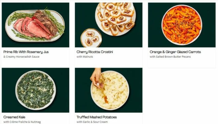 hellofresh holiday box prime rib meal kit-hellofresh holiday meal kit-mealfinds