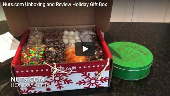 nuts.com holiday gift basket unboxing-nuts.com reviews-mealfinds