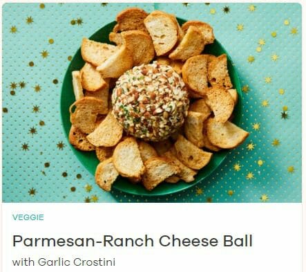 parmesean ranch cheese ball dinnerly-holiday meal kits-mealfinds