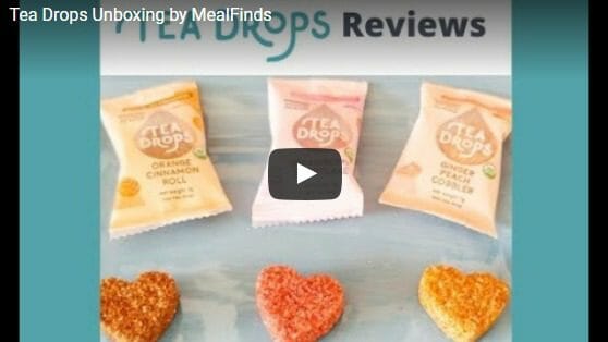 tea drops unboxing video-tea drops review-mealfinds