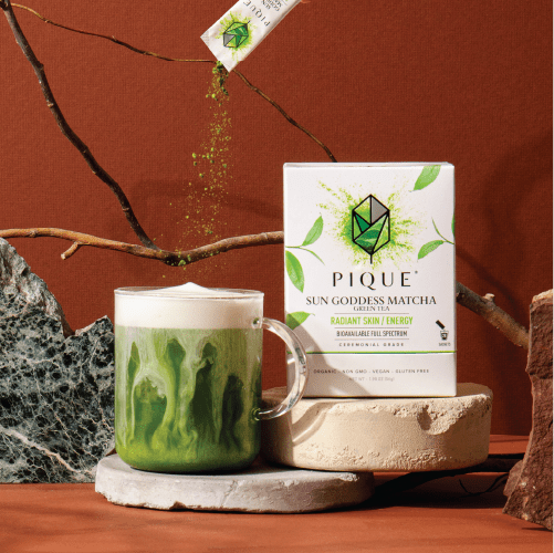 pique sun goddess matcha-tea gift sets-mealfinds