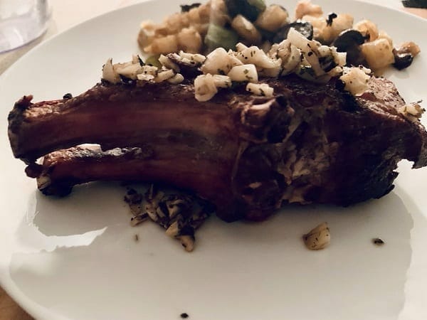 cooked pork chops on plate-Meat N Bone reviews-mealfinds