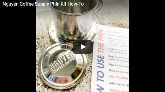 Nguyen Coffee Supply how to video of Phin Kit Pour Over Set-MealFinds