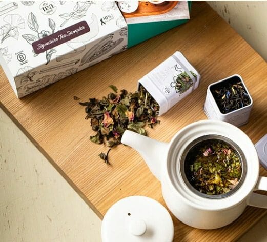 Signature-Tea-Sampler-Loose-Leaf-Flavored-Teas-Sampler-Tea-Spot- tea gift sets-mealfinds