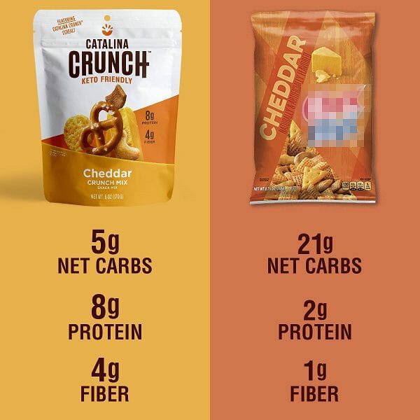 catalina crunch mix comparison chart-catalina crunch keto cereal reviews-mealfinds