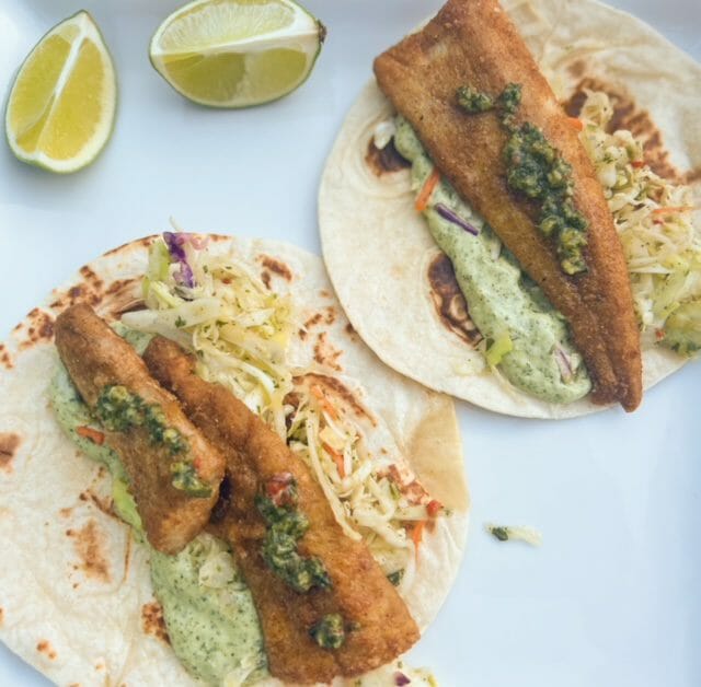 chimichurri fish tacos-gobble meal reviews-mealfinds