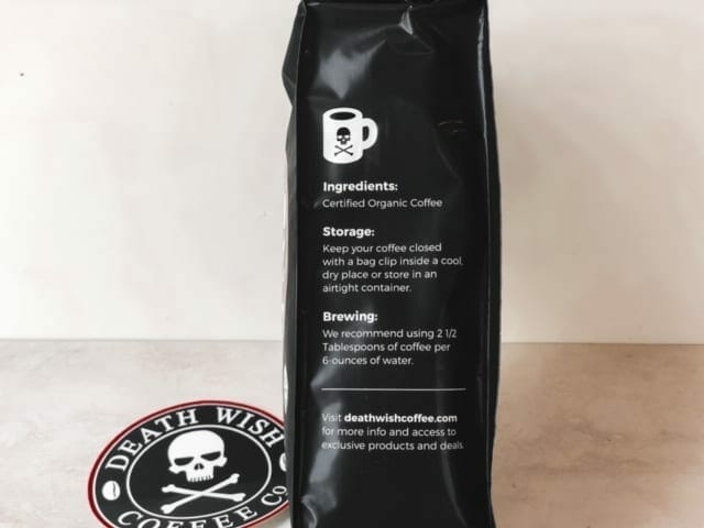 death wish coffee bag ingredients-death wish coffee company review-mealfinds