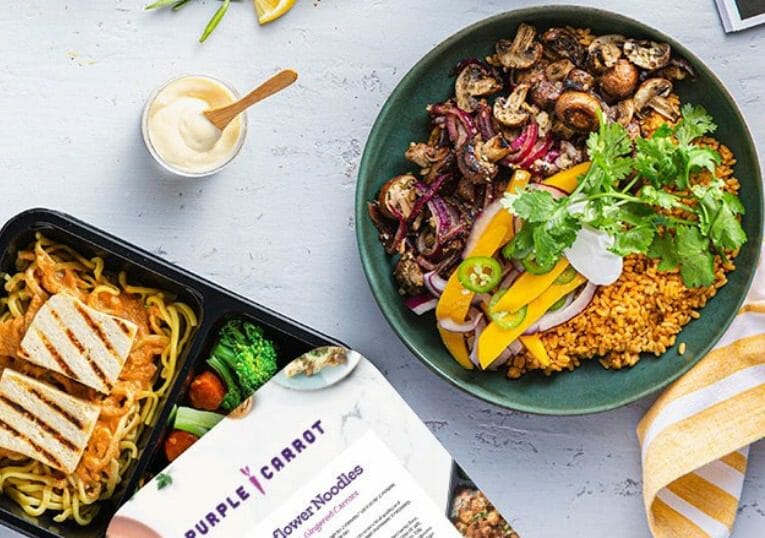 purple carrot plant based meal kits-new year new you-mealfinds